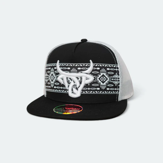 GORRA LOST CALF Shima Black/White