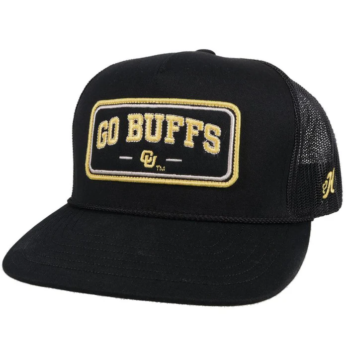 GORRA HOOEY university of colorado black hat