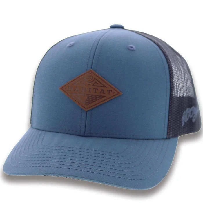 GORRA HOOEY "graphite" blue/black hat