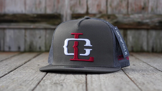 GORRA LOST CALF LC Logo Charcoal