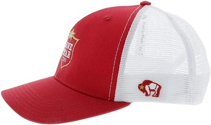 GORRA HOOEY Lonestar Red/Whith  Lonestar Shield Logo