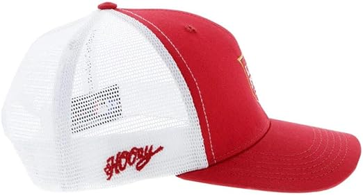 GORRA HOOEY Lonestar Red/Whith  Lonestar Shield Logo