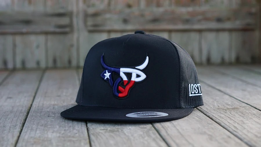 GORRA LOST CALF Texas Bull Flat