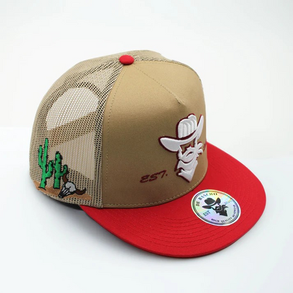 GORRA DE RANCHO Red Cactus