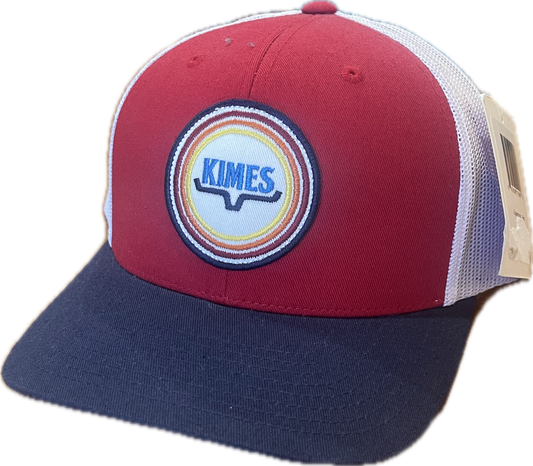 GORRA KIMES RANCH red