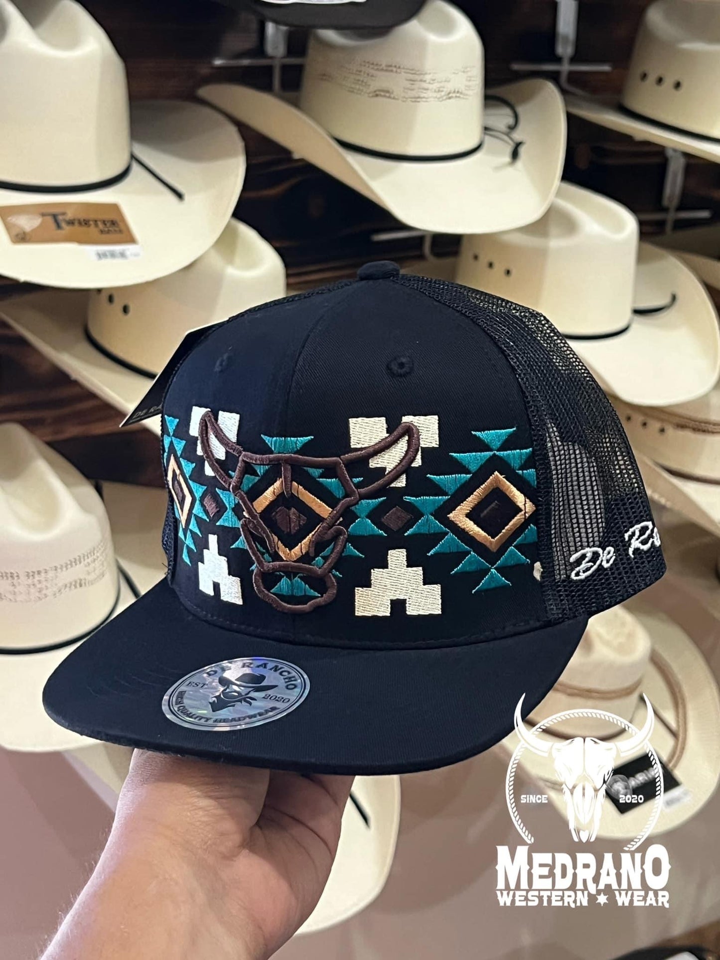 GORRA DE RANCHO Aztec