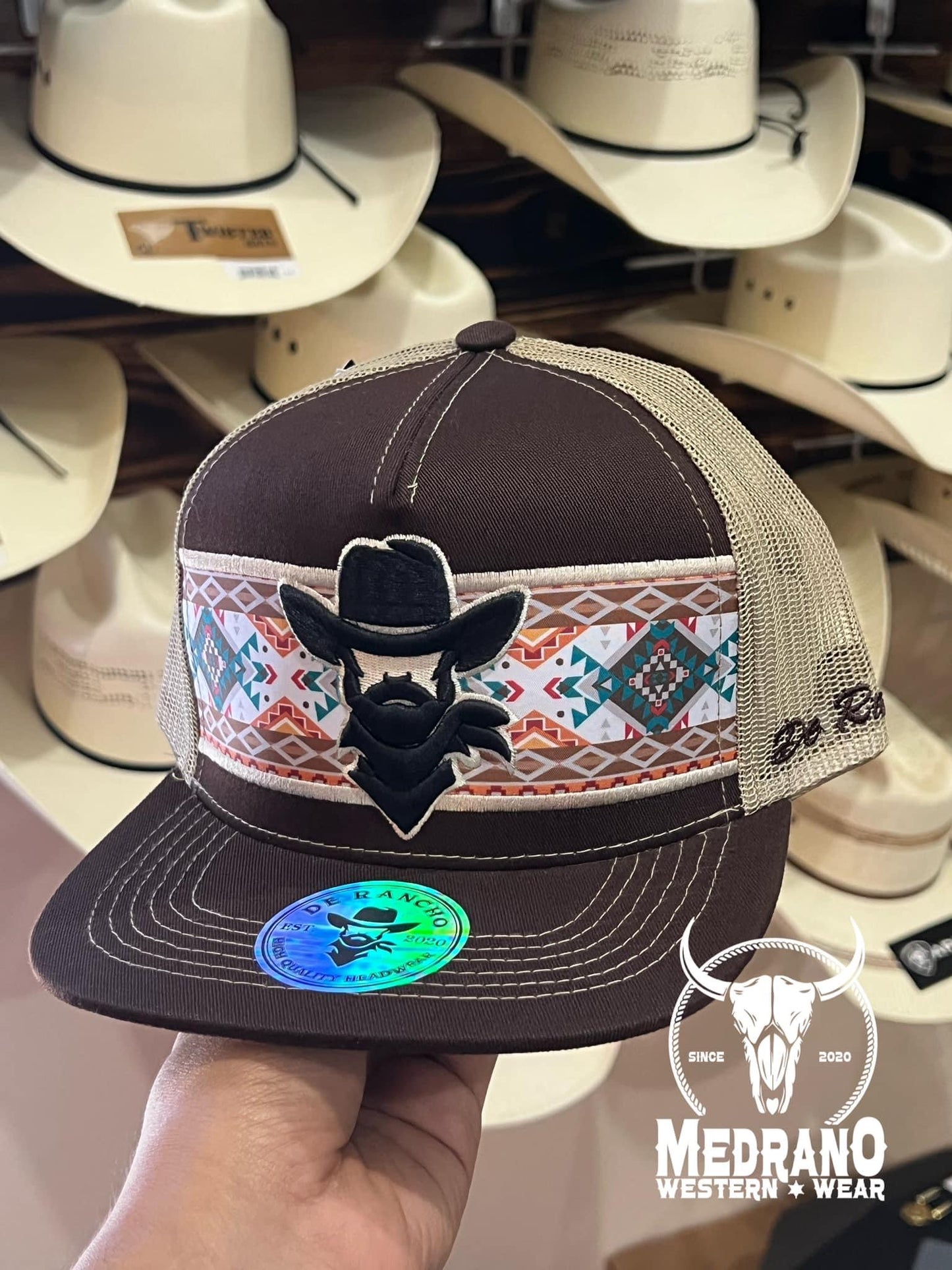 GORRA DE RANCHO Aztec