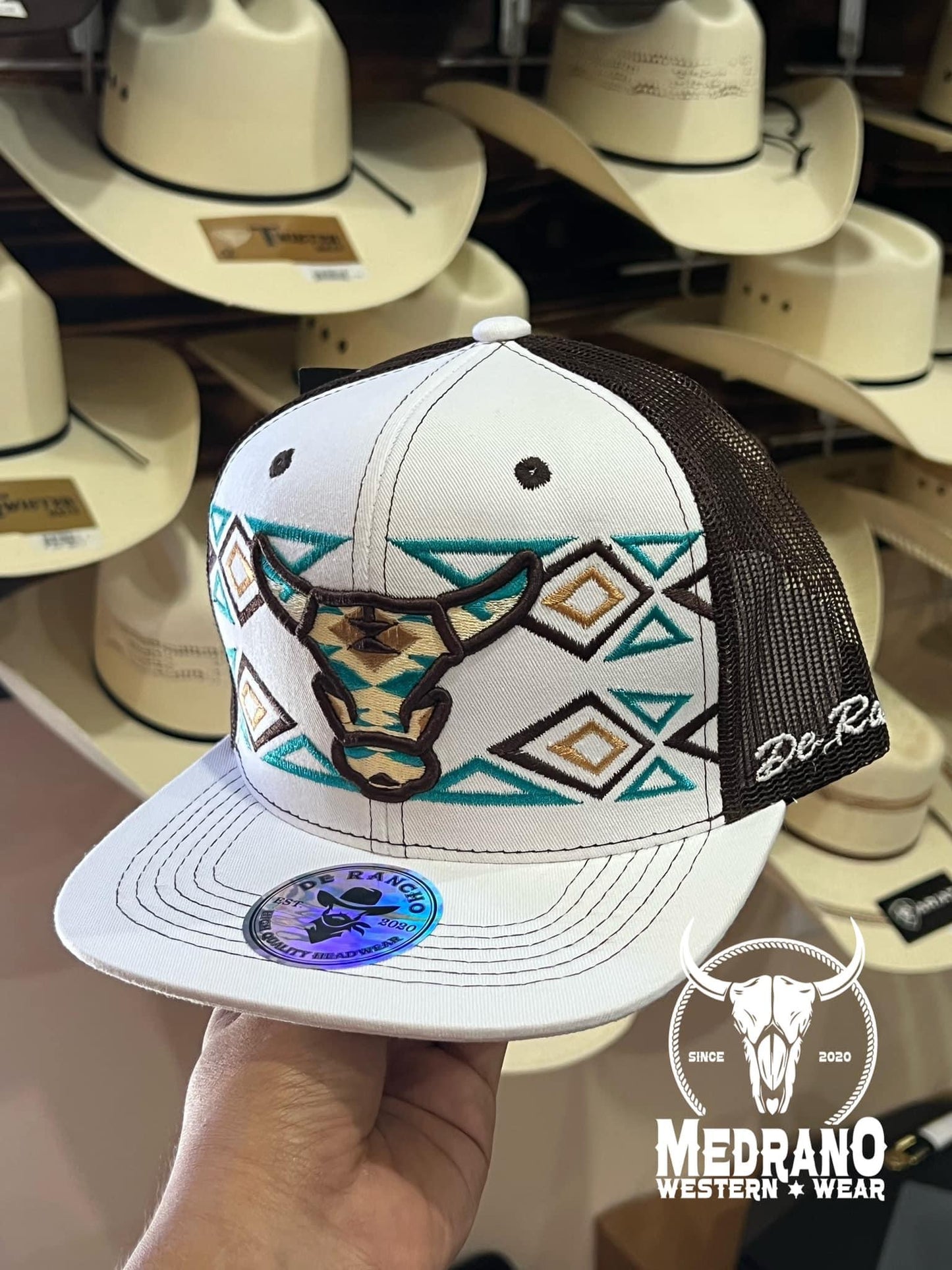 GORRA DE RANCHO Aztec