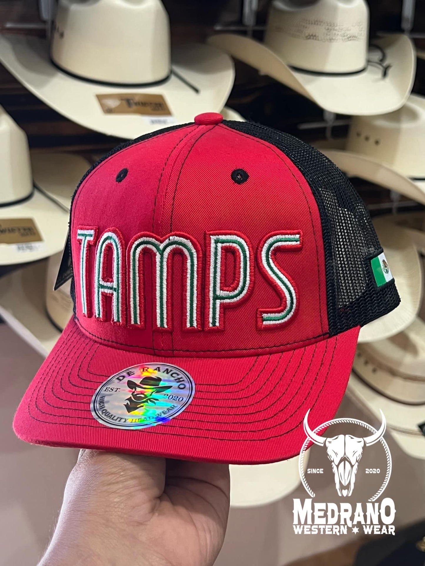 GORRA DE RANCHO tamaulipas