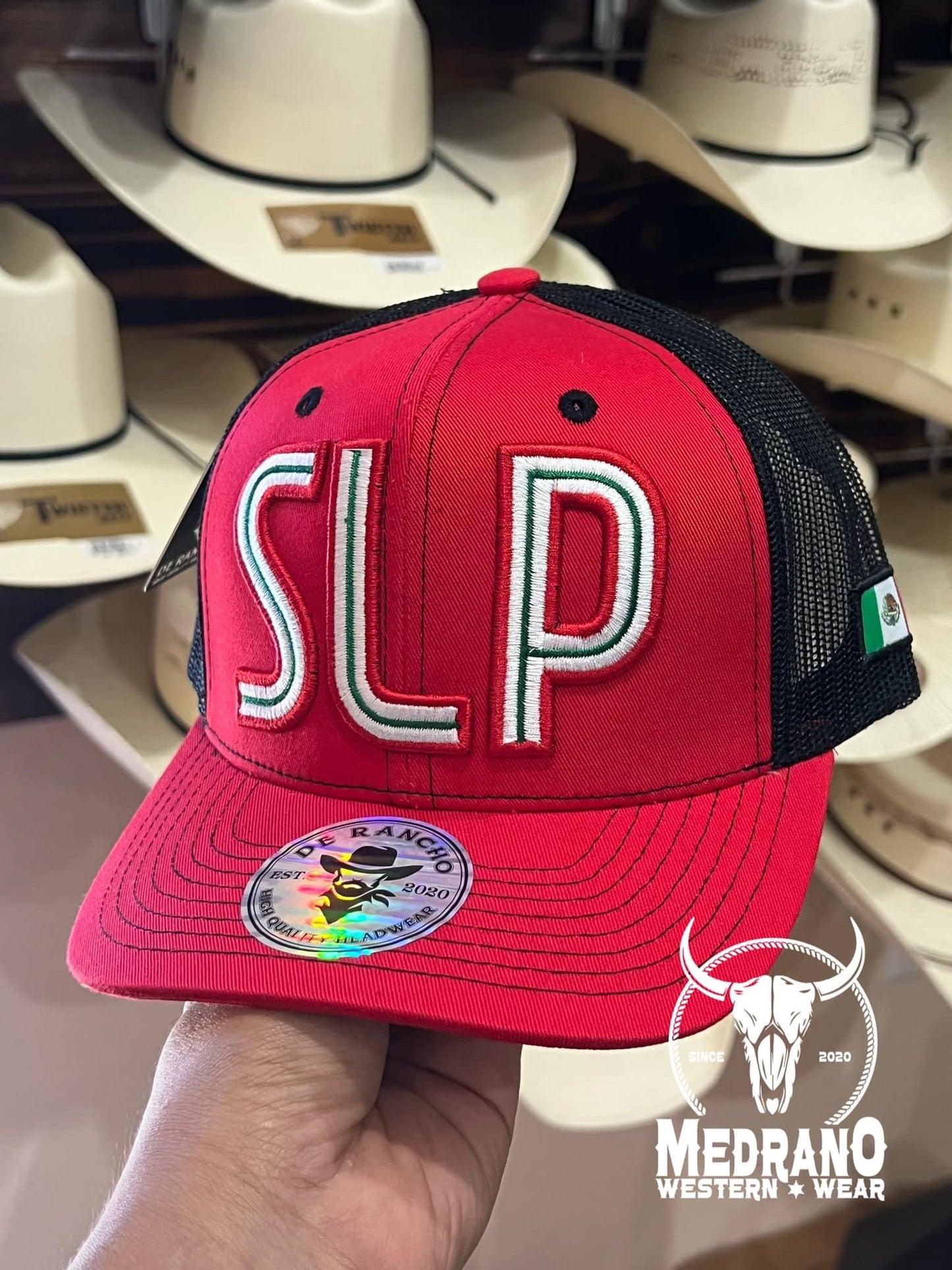 GORRA DE RANCHO san luis potosi