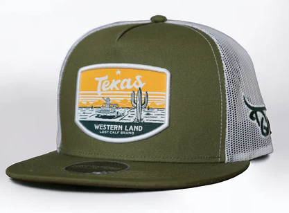 GORRA LOST CALF Western Land Flat