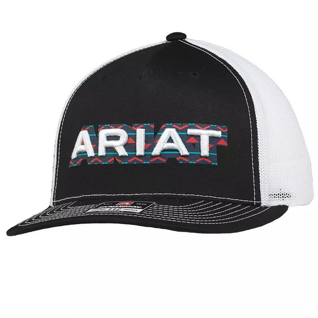 GORRA ARIAT EMBROIDERED BLACK AZTEC - A300086801