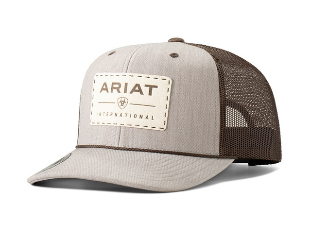 GORRA ARIAT suede patch tan A300082908