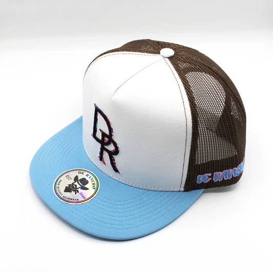 GORRA DE RANCHO DR Baby Blue Print