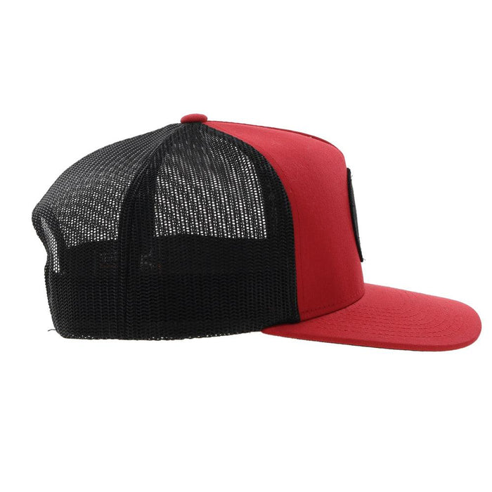 GORRA HOOEY "rose" hog red/black hat