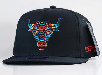 GORRA LOST CALF Alebrije Black