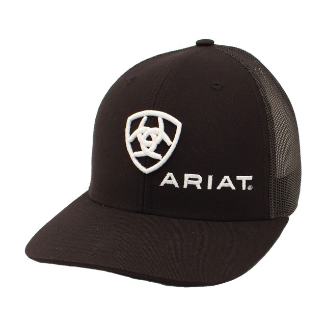 GORRA ARIAT ariat signature logo shield black A300003001