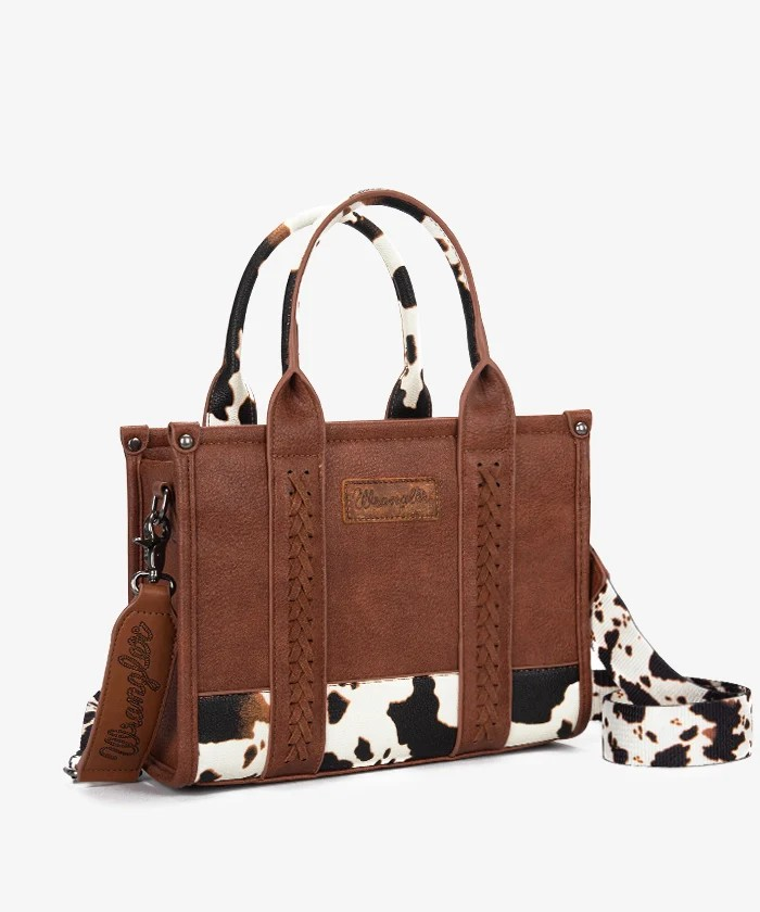 BOLSO WRANGLER cow print WG102-8120SBR