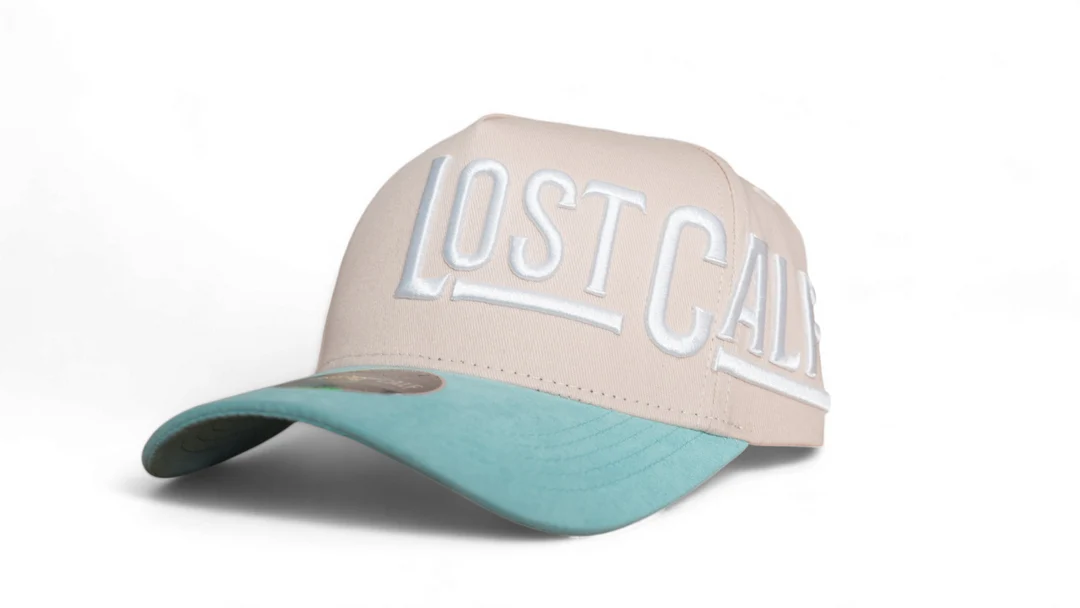 GORRA LOST CALF Frame Teal/Beige