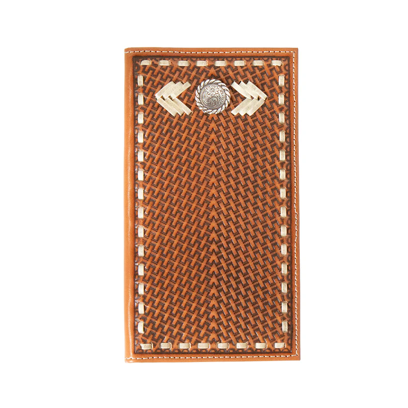 CARTERA NOCONA Men's Lace Concho Rodeo Wallet N500044708