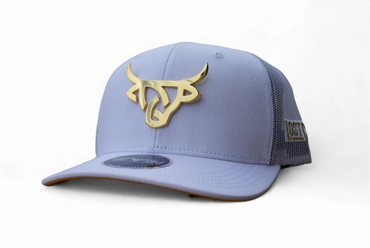 GORRA LOST CALF Iron Gold White Curve