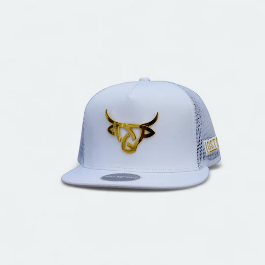 GORRA LOST CALF Iron Gold White