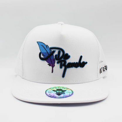 GORRA DE RANCHO Feather White