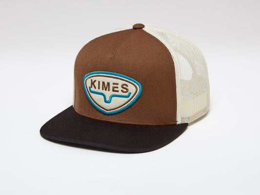 GORRA KIMES RANCH CONWAY TRUCKER-HAT-BROWN