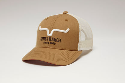 GORRA KIMES RANCH STR8 EDGE TRUCKER-HAT-WW BROWN