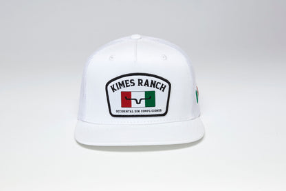 GORRA KIMES RANCH BANDERA-HAT-WHITE