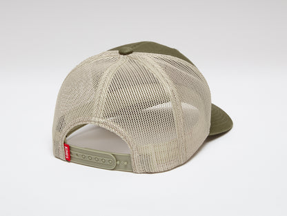 GORRA KIMES RANCH WEEKLY TRUCKER-HAT-MOSS/TAN