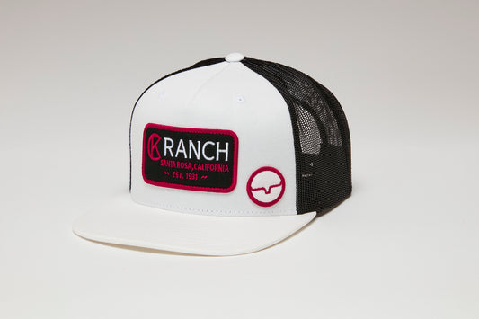 GORRA KIMES RANCHCK31 TRUCKER-HAT-WHITE/BLACK