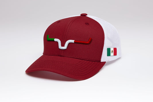 GORRA KIMES RANCH semana trucker-hat-red