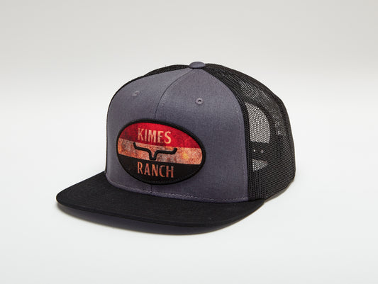 GORRA KIMES RANCH AMERICAN STANDARD TRUCKER-HAT-CHARCOAL