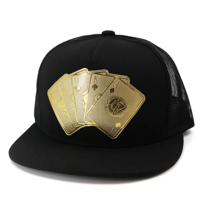 GORRA EL VIEJON Baraja De Oro Black