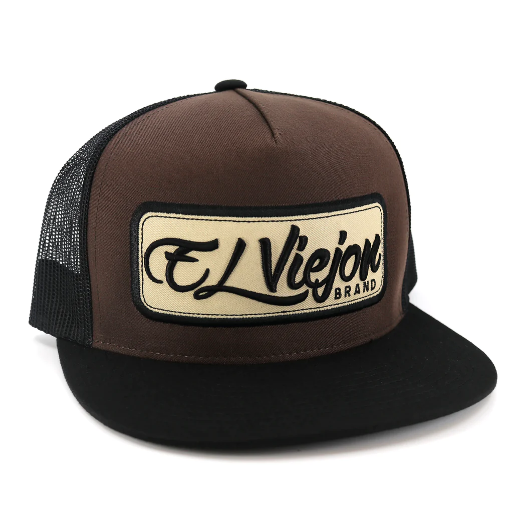 GORRA EL VIEJON EVPatch Black/Brown