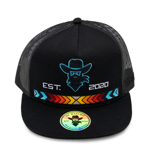 GORRA DE RANCHO Cowboy Tribal Line (Black)