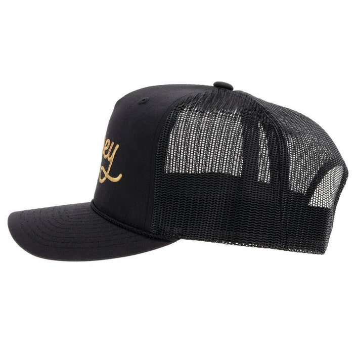 GORRA HOOEY "og" black w/gold stitching hat