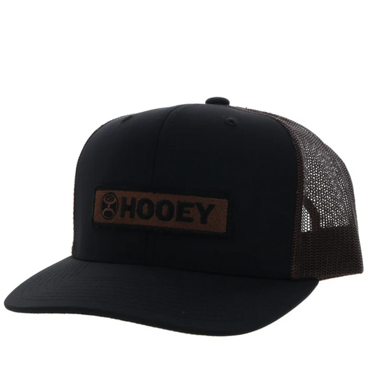 GORRA HOOEY "lock-up" black/brown snapback hat