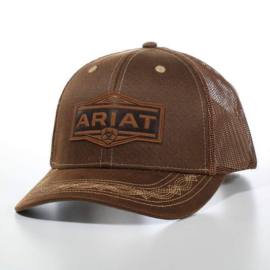 GORRA ARIAT VINTAGE LOGO PATCH BROWN A300062902