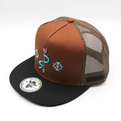 GORRA DE RANCHO  arrow (Chocolate/Brown)